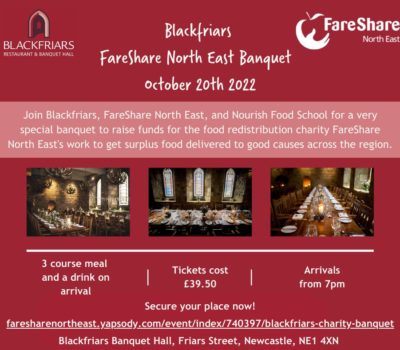 Read more about Blackfriars FareShare North East Banquet